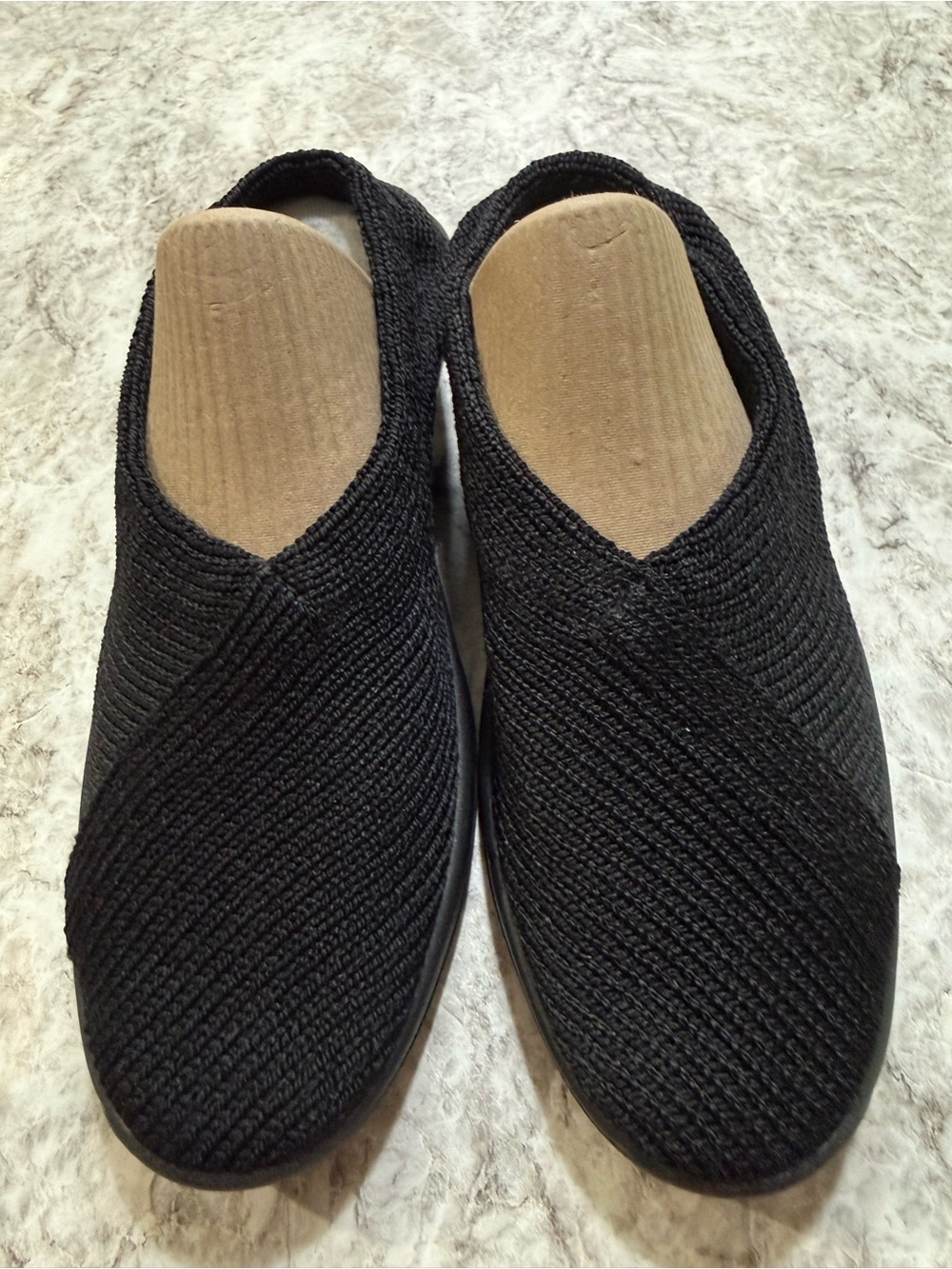 WOMEN'S Arcopedico 1701-18 MAILU Black Knit Shoes EUR 38 US 7.5